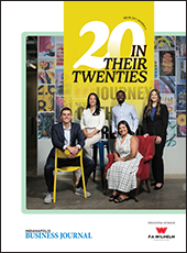 IBJ's 2024 20 in their Twenties supplement cover